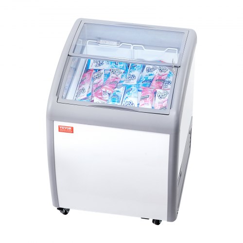 Ledų vitrina-šaldiklis VEVOR RI-160A, 154 l
