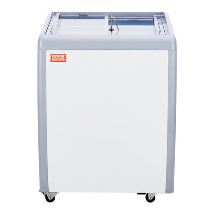 Ledų vitrina-šaldiklis VEVOR RI-160DC, 158 L