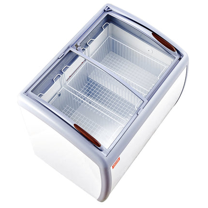 Ledų vitrina-šaldiklis VEVOR RI-260A, 264 l