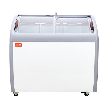 Ledų vitrina-šaldiklis VEVOR RI-260A, 264 l