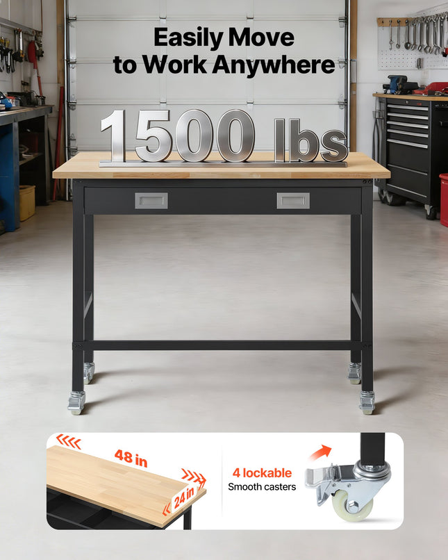 Darbastalis VEVOR FB4824C, 680 kg keliamoji galia