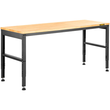 Reguliuojamo aukščio darbastalis VEVOR M4820, 122 x 51 cm