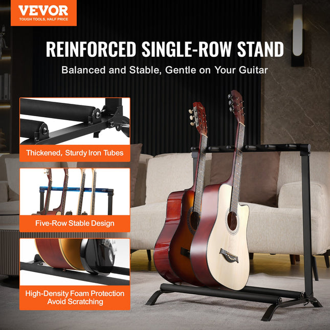 Gitarų stovas VEVOR AGS-5T, 5 gitaroms