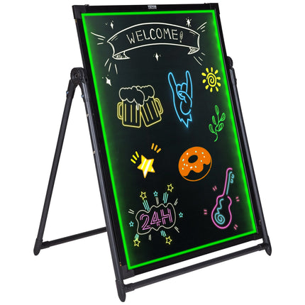 LED rašymo lenta VEVOR A68, 81,3x61 cm