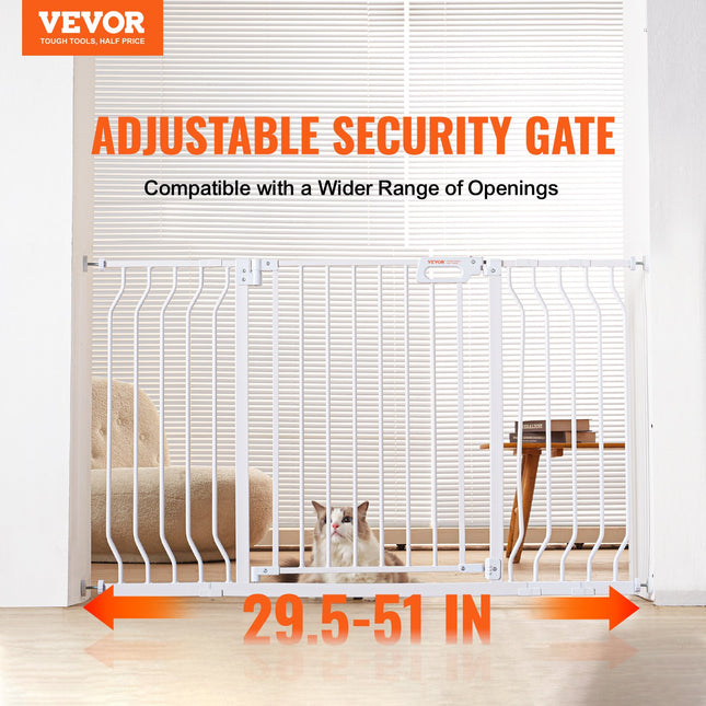Apsauginiai varteliai VEVOR W3350, 75–130 cm pločio
