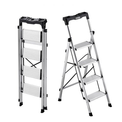 Sulankstomos kopėčios VEVOR AP-2414TA, 4 pakopų, 150 kg keliamoji galia