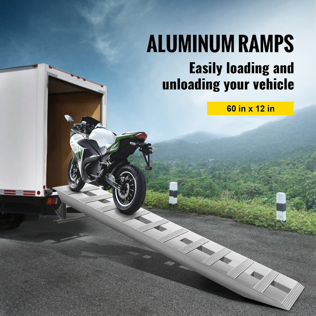 Aliumininės rampos priekaboms VEVOR 152.4 x 30.5 cm, 2721 kg keliamoji galia