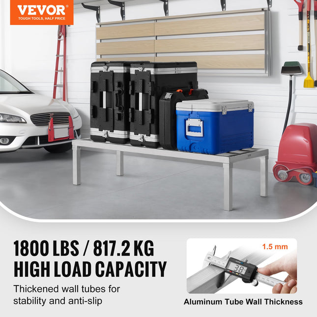Aliumininė sandėliavimo lentyna VEVOR JC-ADR-482012, 817 kg keliamoji galia