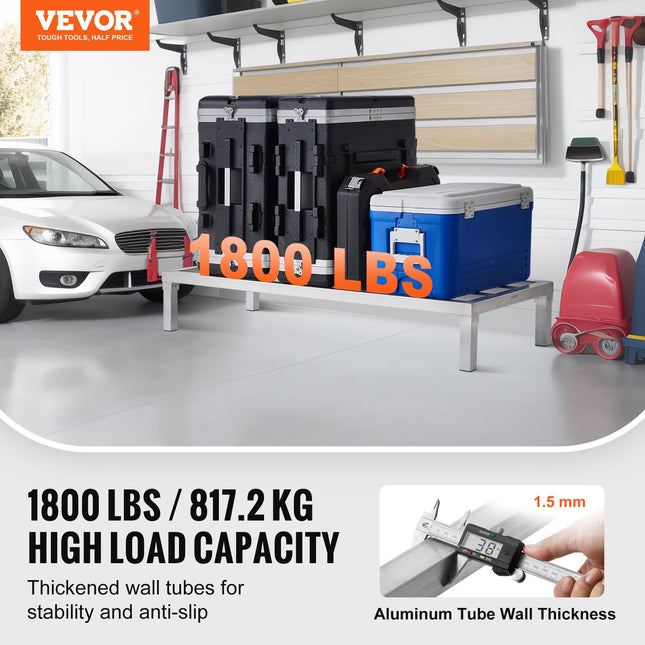Aliuminio padėklas-lentyna VEVOR JC-ADR-48208, 817 kg keliamoji galia