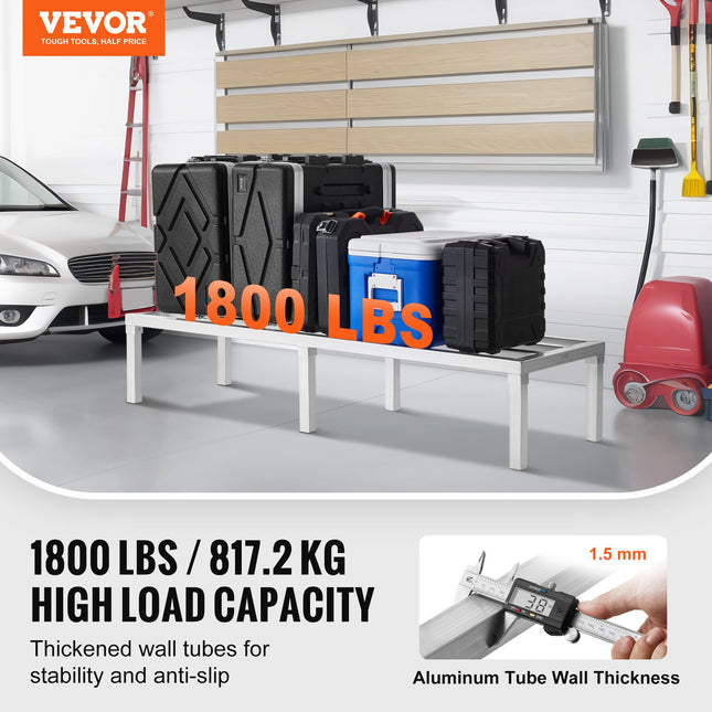 Aliuminio sandėliavimo padėklas VEVOR JC-ADR-602012, 817 kg keliamoji galia