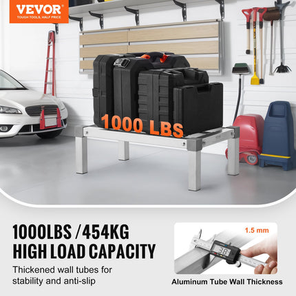 Aliuminio padėklas-stelažas VEVOR JC-ADR-14248-ASB, 454 kg apkrova