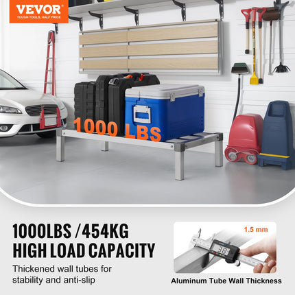Aliuminio padėklas-stelažas VEVOR JC-ADR-20368-ASB, 454 kg keliamoji galia