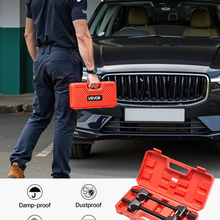 Amortizatorių spyruoklių suspaudėjai VEVOR XC9113, 265 mm eiga