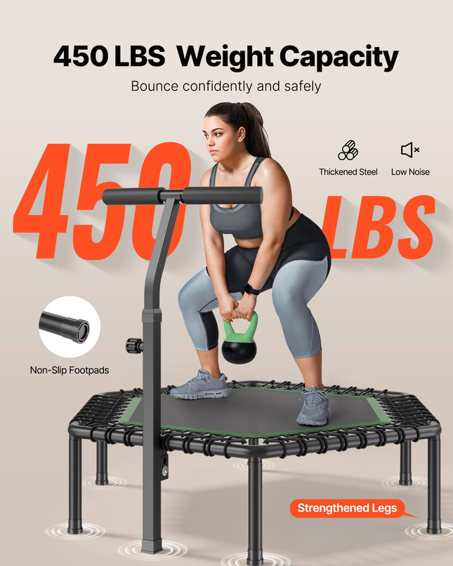 Sportinis batutas VEVOR TX-B6390-48in+T, 205 kg apkrova