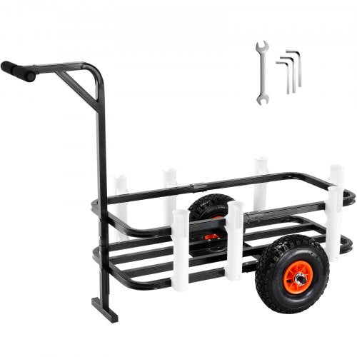 Paplūdimio žvejybos vežimėlis VEVOR YK-200, 90 kg keliamoji galia