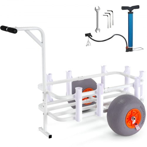 Paplūdimio žvejybos vežimėlis VEVOR YK-300, 136 kg keliamoji galia
