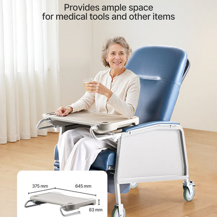 Medicininis fotelis-reklaineris VEVOR D574-BR, 3 padėčių