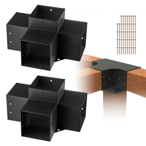 Pergolių jungčių rinkinys VEVOR SSF2, 6x6 colių