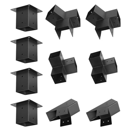Pergolos montavimo rinkinys VEVOR SSAC14, 92 x 92 mm medienai
