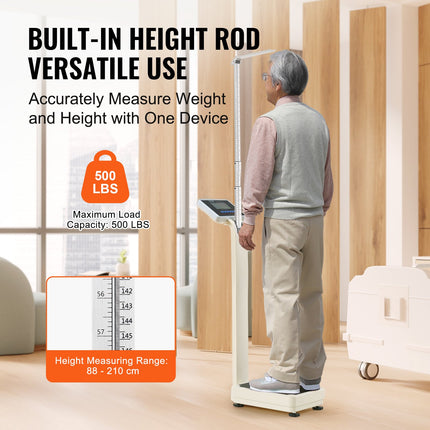 Medicininės skaitmeninės svarstyklės VEVOR TCS-200MLA, 226,8 kg