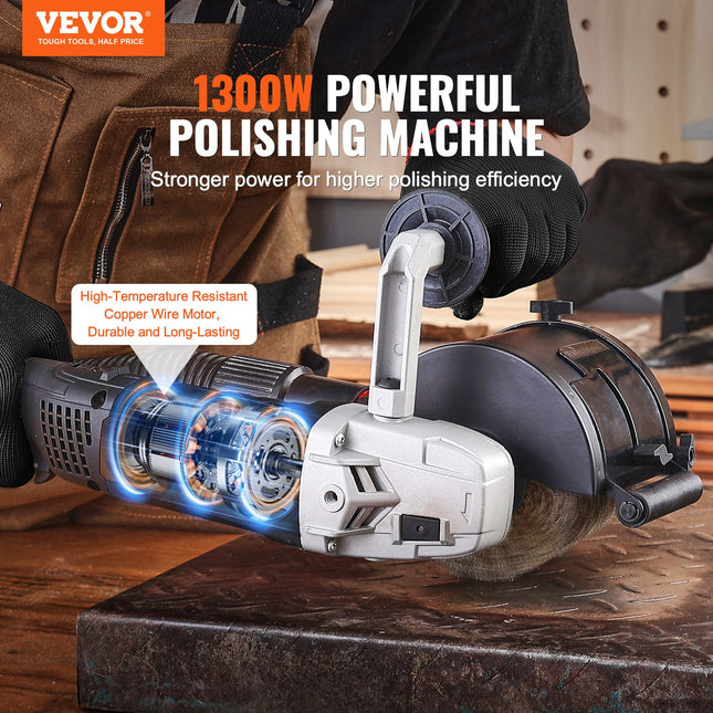 Metalų šlifavimo ir poliravimo mašina VEVOR S1P-HJ2209-120H, 1300W