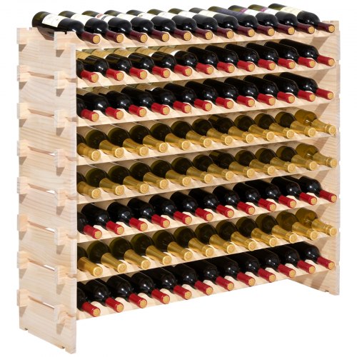 Modulinis vyno stovas VEVOR ZD-25JIUJIA01, 96 buteliams
