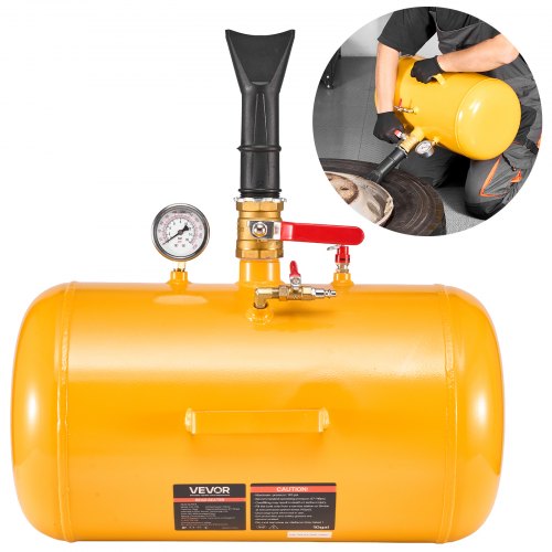 Padangų montavimo patranka VEVOR XJC-019, 37,9 l