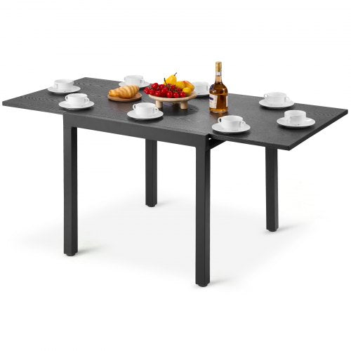 Ištraukiamas lauko stalas VEVOR WZ574, 80-160 cm