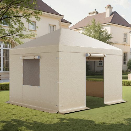 Žieminis pavėsinės uždangalas VEVOR LTD-MM180-1012, 3,07 x 3,67 m