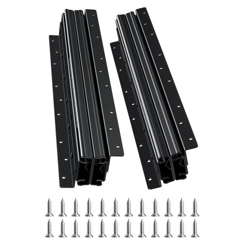 Stalčių bėgeliai VEVOR 4801.400.BK, 117 kg apkrova