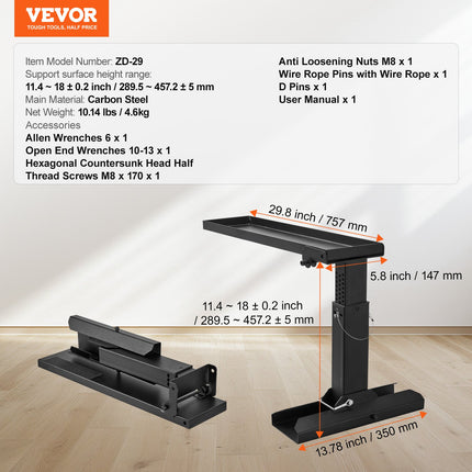 Kopėčių lyginimo platforma VEVOR ZD-29, 75,7 cm ilgio