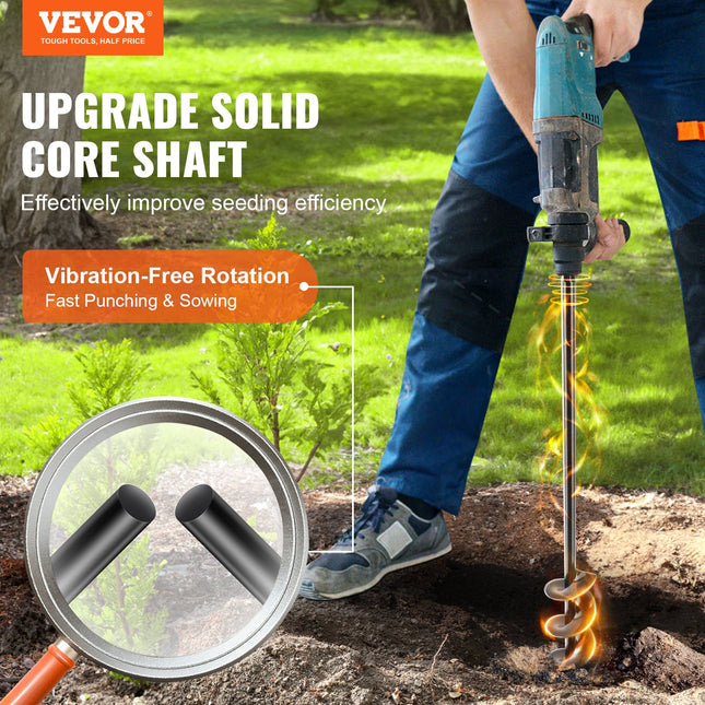 Sodo grąžtas VEVOR A8DS4-42BK, 38 x 420 mm