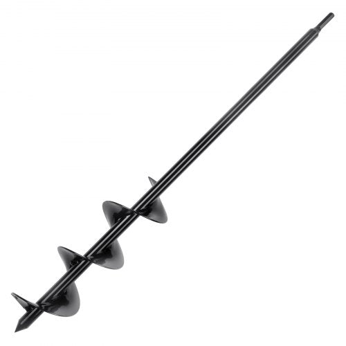 Sodo grąžtas VEVOR A16DY8-60BK, 7,6 x 61 cm