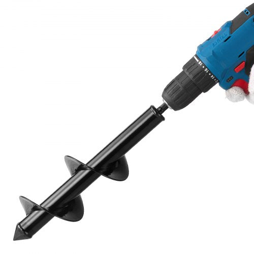 Sraigtinis grąžtas žemei VEVOR HYZ 8*30CM, 80 x 300 mm