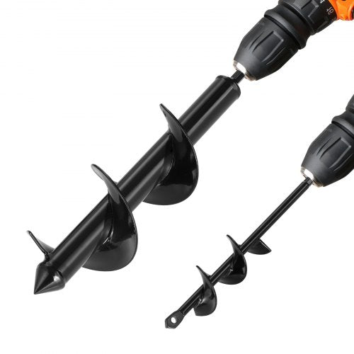 Sraigtinių grąžtų rinkinys sodinimui VEVOR DZ 4*22+8*30CM, 2 vnt.