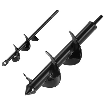 Sraigtinių grąžtų rinkinys sodinimui VEVOR DZ 4*22+8*30CM, 2 vnt.