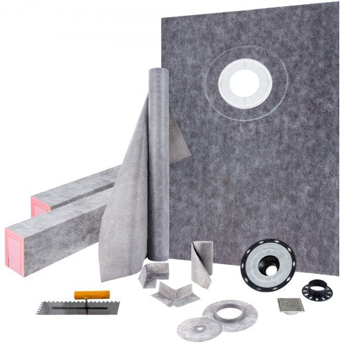 Dušo pagrindo montavimo rinkinys VEVOR VV-LYDZ-PVC3860P, 96,5 x 152,4 cm