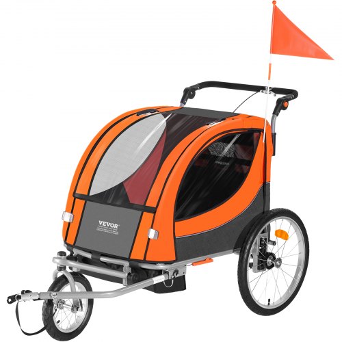 Dviračio priekaba-vežimėlis VEVOR JBT03N1, 40 kg apkrova