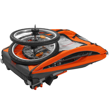 Dviračio priekaba-vežimėlis VEVOR JBT03K2, 55 kg apkrova