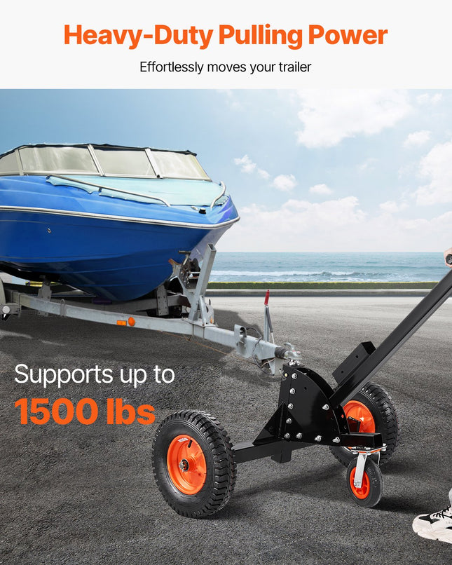 Priekabos perstūmimo vežimėlis VEVOR QYC1500, 680 kg keliamoji galia