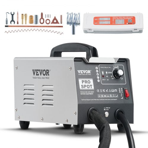Kėbulo lyginimo taškinio suvirinimo aparatas VEVOR PRO, 1,8 kW