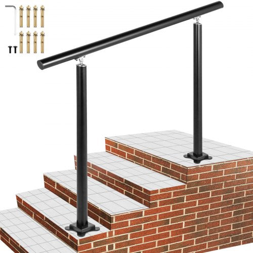 Lauko laiptų turėklas VEVOR LZHS-4FT, 121 cm ilgio
