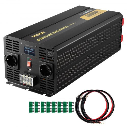 Įtampos keitiklis VEVOR TM-6000W, 6000W