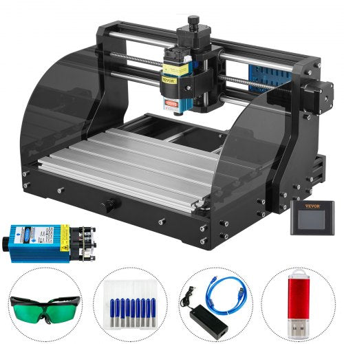 CNC staklės VEVOR 3018 Pro, 5.5W