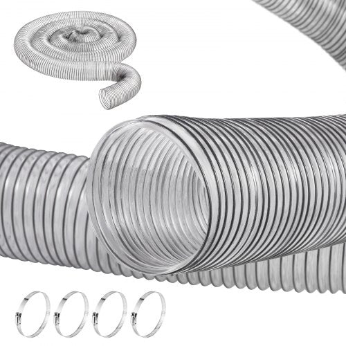 Dulkių siurbimo žarna VEVOR 4inch-1, 100 mm x 6,1 m
