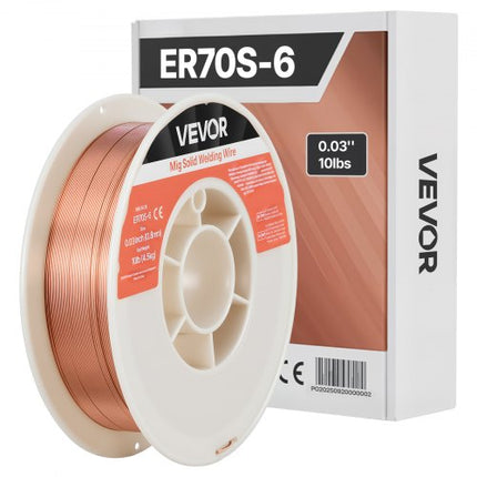 MIG suvirinimo viela VEVOR ER70S-6, 0.8 mm, 4.5 kg