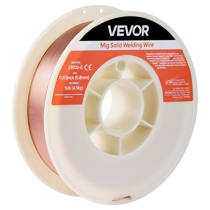 MIG suvirinimo viela VEVOR ER70S-6, 0.8 mm, 4.5 kg