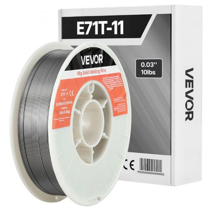 Suvirinimo viela su fliusu VEVOR E71T-11, 0.8 mm, 4.5 kg