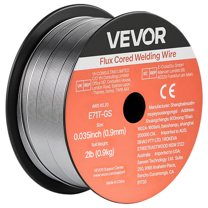 Suvirinimo viela VEVOR E71T-GS, 0.9 mm