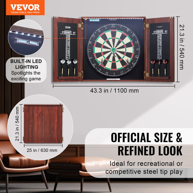 Smiginio lenta su spintele VEVOR VDC11, 45 cm skersmens